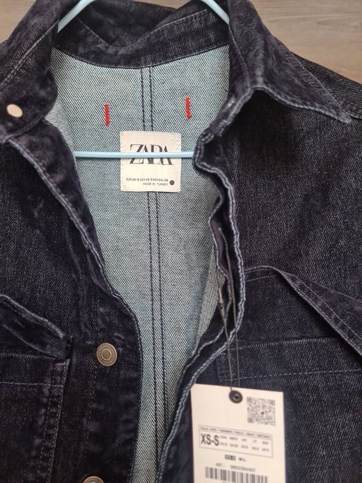 Parka Zara, din catifea