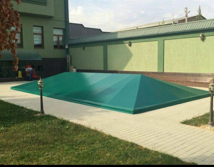 Банер и тент баннер установка навес  Banner tent uhcun naveslar tayyor