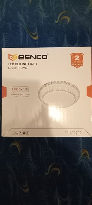 Продам LED светильник потолочный новый.