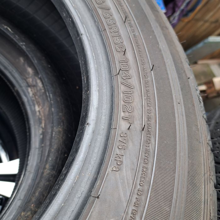 Set  4 cauciucuri 215/65/R15 tip C de greutate pt remorci/platforme