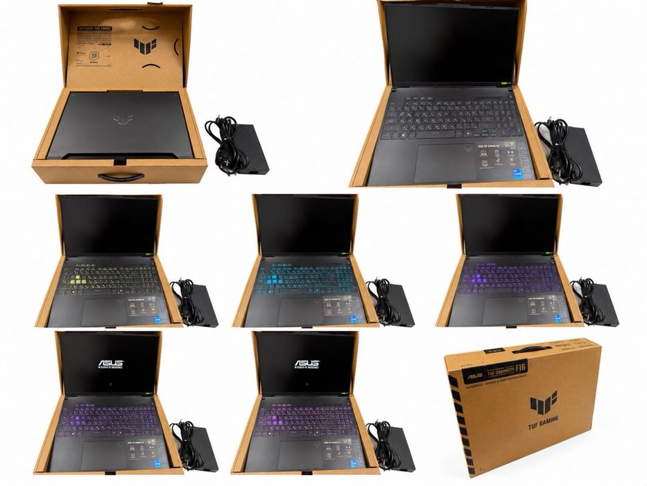 Гейминг лаптоп ASUS - TUF F16 FX607VU-RL091, 16", FHD, i7, 144Hz,