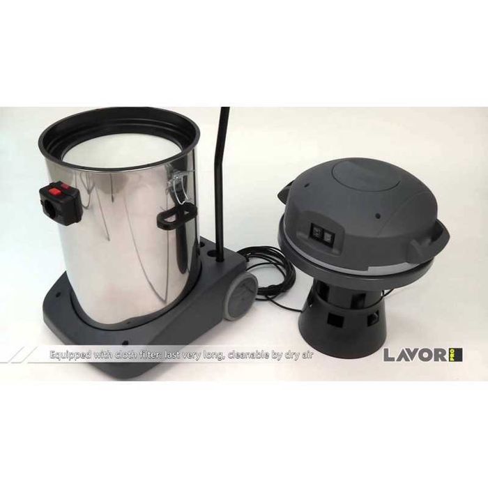 Aspirator DOMUS IF Lavor 2 motoare 2400W aspiratie umeda / uscata