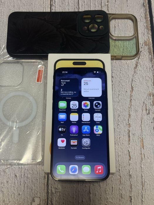 iPhone 14 Pro Max,  Space Black - impecabil