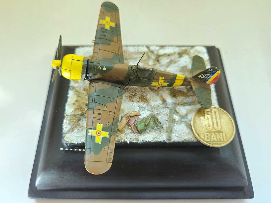 Modelism Diorama IAR 80 scara 1:100 rasina