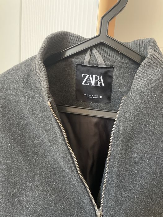 Бомбер серый ZARA