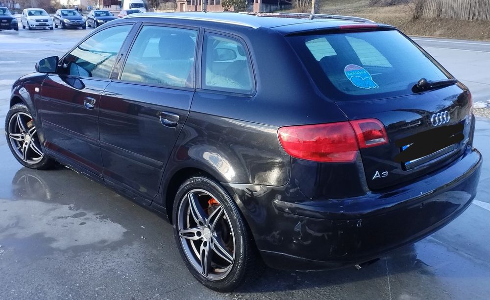 Audi A3 1.9 tdi 105 cp bkc clima jante incalzire scaune itp asig fisc