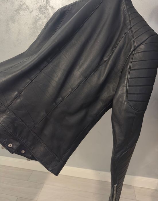 Geacă biker piele naturală