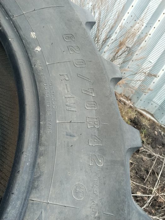 Шины б/у после реставрации на бюллер