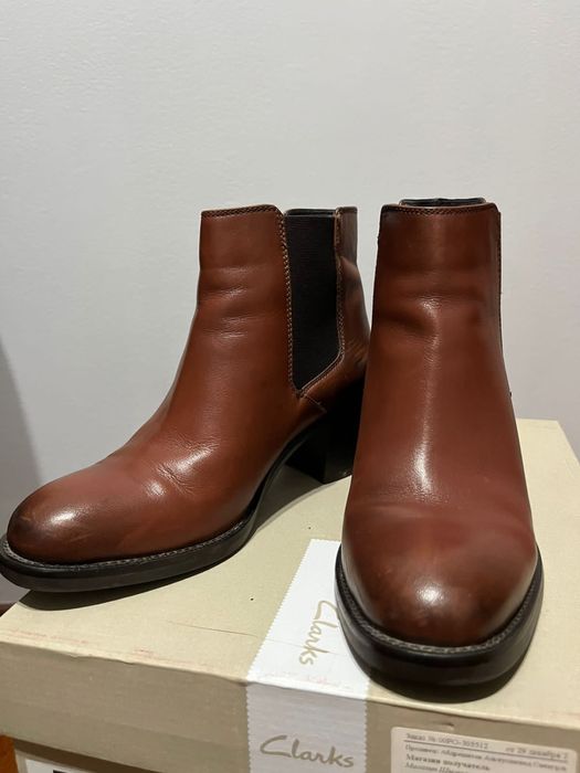 Ботинки демисезок Clarks