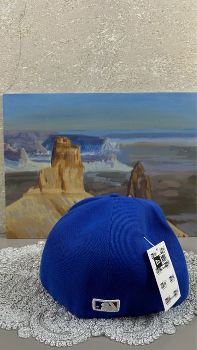 Кепка LA (ярко-синяя, New Era)