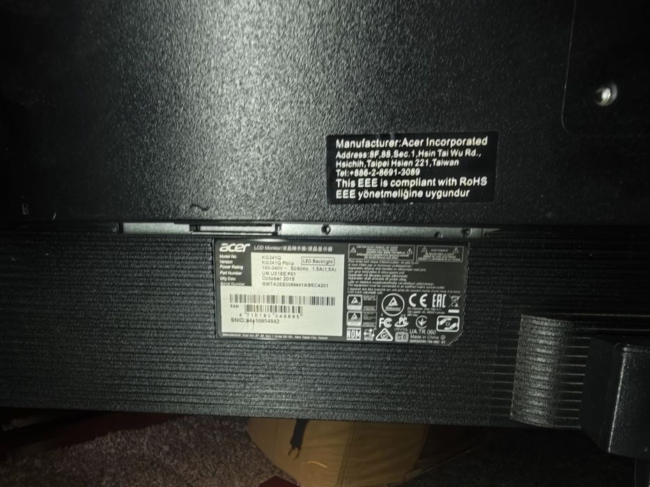 Монитор на запчасти Acer