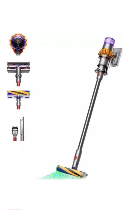 Пылесос Dyson V15 Detect Absolute SV47 серебристый
