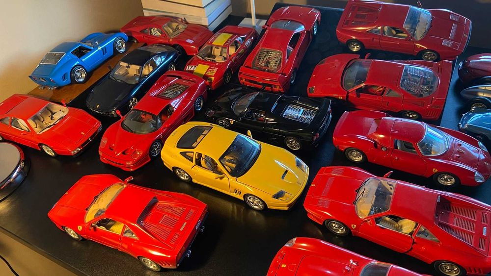 Bburago 1:18 Ferrari, Porsche, Bugatti, Mercedes колекционерски модели