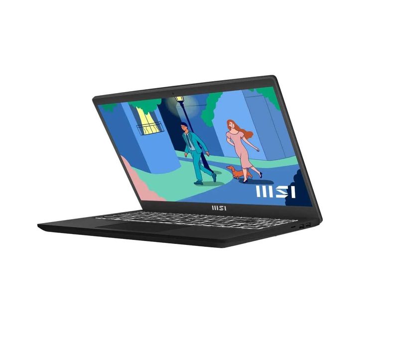 Ноутбук MSI MODERN 15 B7M /R7-7730U/16GB DDR4/512GB/15,6 FHD IPS BLACK