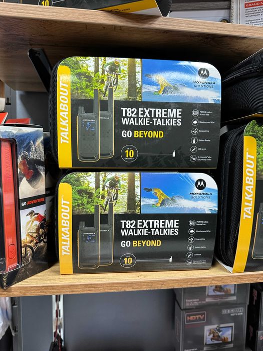 Рация Motorola T82 Extreme 2 шт и 4 шт в комплекте racia ratsiya рации