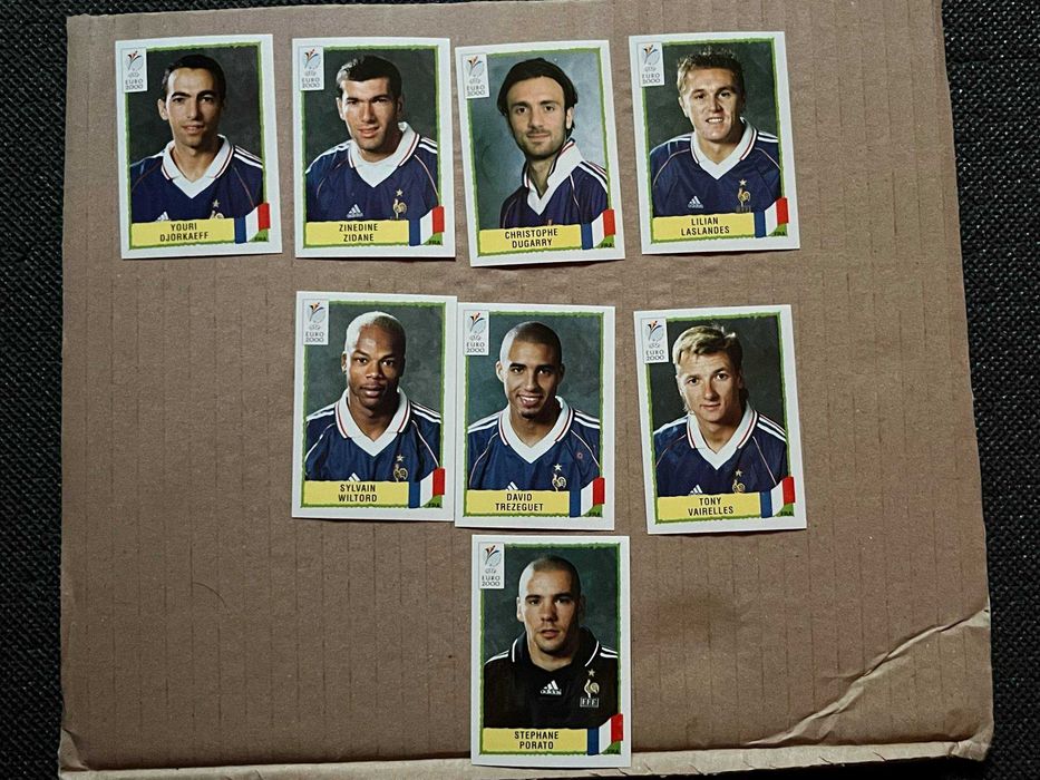 Panini UEFA Euro 2000 Belgia/Olanda- Set Complet