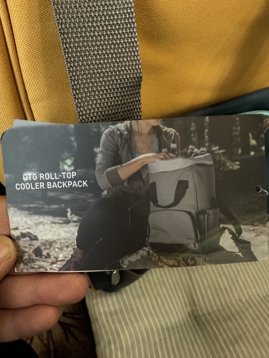 OTG раница за охлаждане с рол-топ