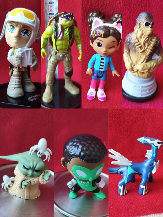 Figurine originale/ yoda/ diagla/ green lantern/ chewbacca/ gabby