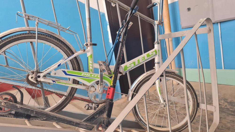 Велосипед и самокат