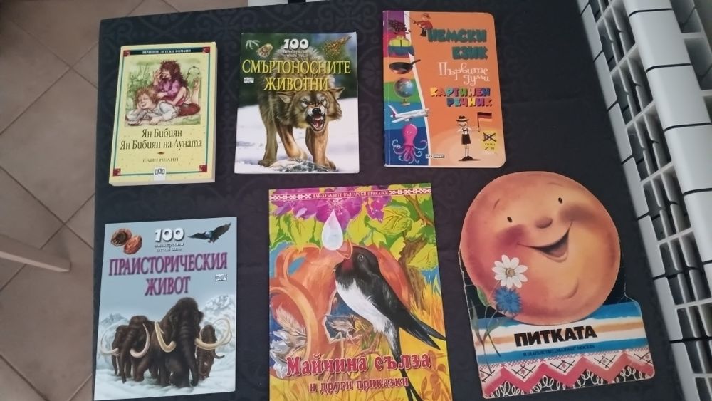 Различни детски книжки.