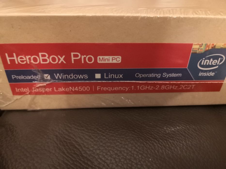 CHUWI Herobox Pro Mini PC Intel Jasper Lake N4500 Dual Core