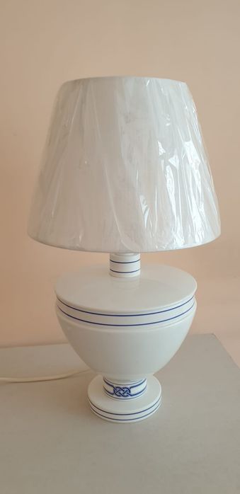 Accesoriu decor lampa vintage colectie ceramica Franța Dauphin 1970