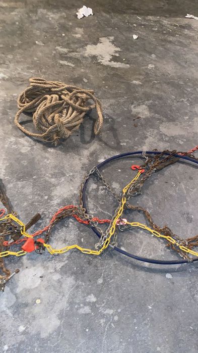 Продам цепи на колеса авто, бак в баню из оцинковки