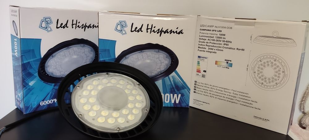 Lampa industriala LED  100W 6000K