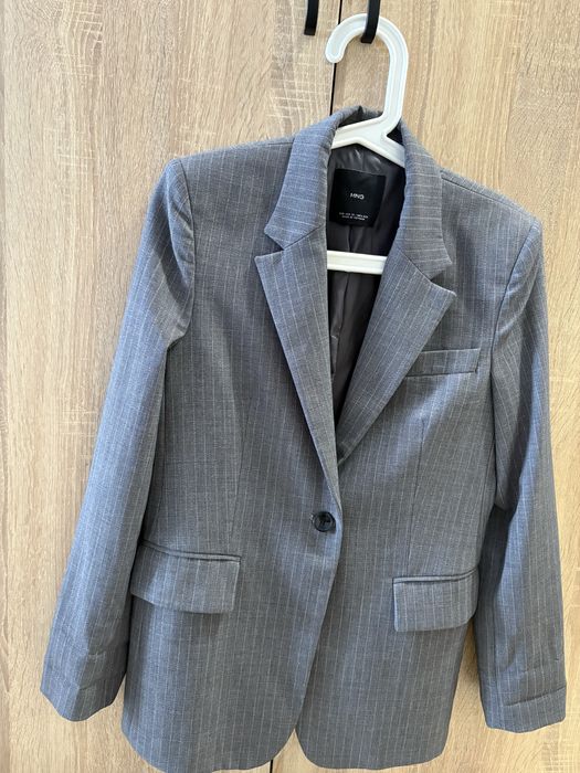 Mango сиво сако в размер XS