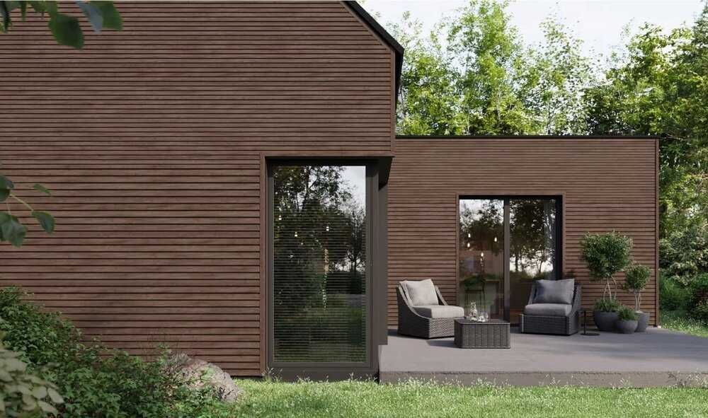 SOLVO клетъчни фасадени панели/сайдинг VOX PROFILE