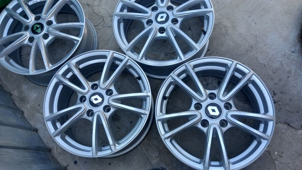 Set 4 jante aliaj r16 Renault 5x114,3 dotate cu senzorine megane, Kadjar Scenic,Captur