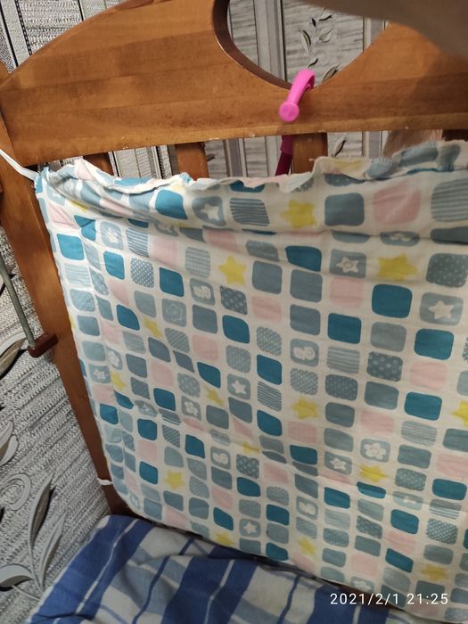 Бортики для детской кроватки