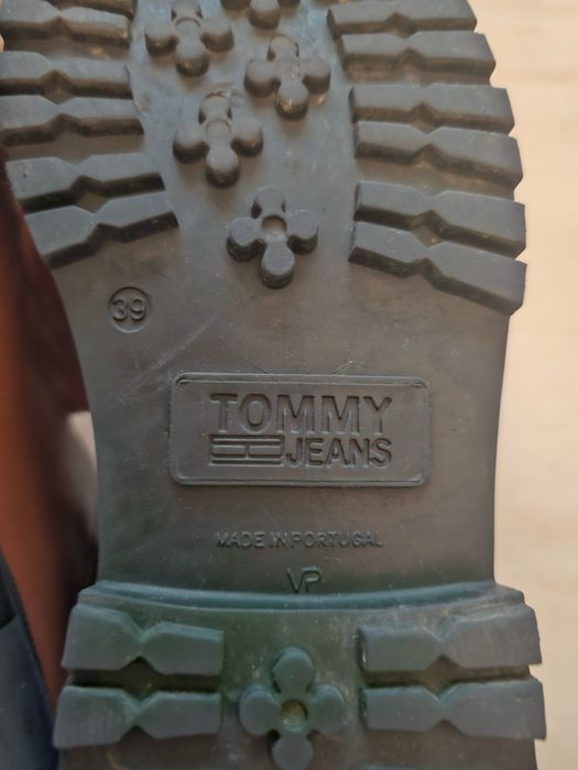 Ghete piele tommy hilfiger