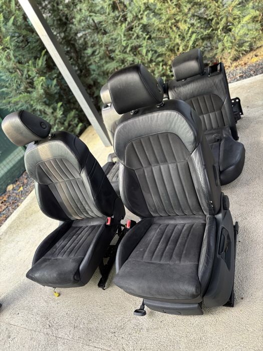 Interior Skoda Superb3 piele cu Alcantara fara incalzire