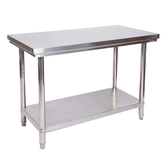 Lichidare stoc ! Masa inox 100-200cm cu polita transport gratuit