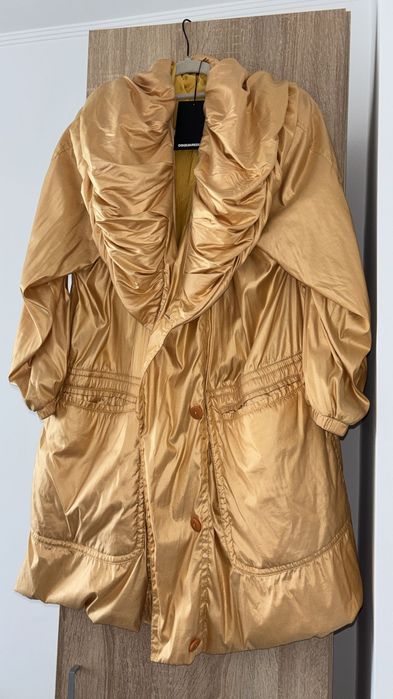 Jacheta DSQUARED2 galben auriu