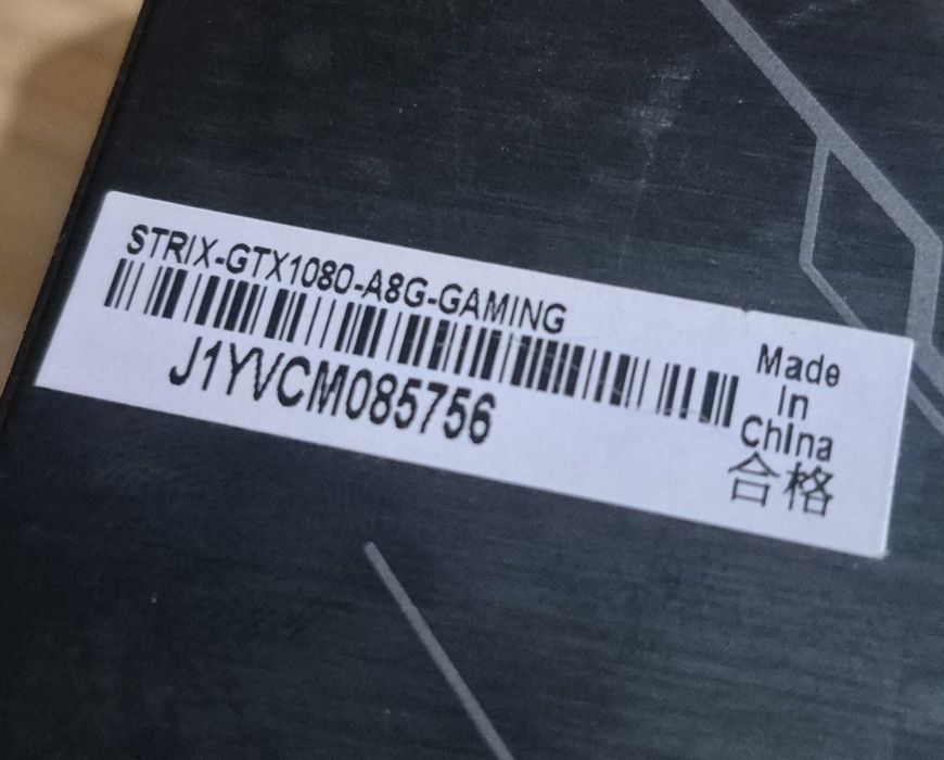Placa video gaming ASUS ROG GTX 1080 8GB