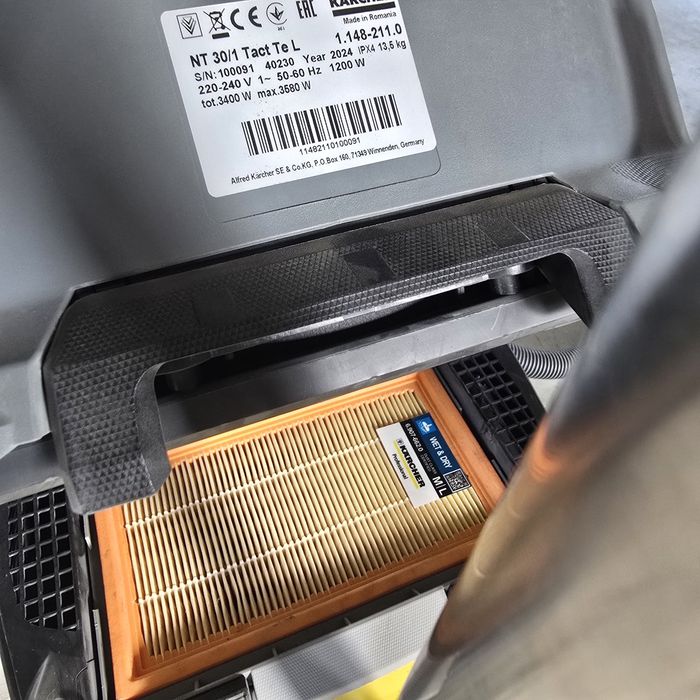 Filtru  aspirator Karcher NT 30/1 NT 40/1 NT 50/1/55/64, 99,9% Umed si