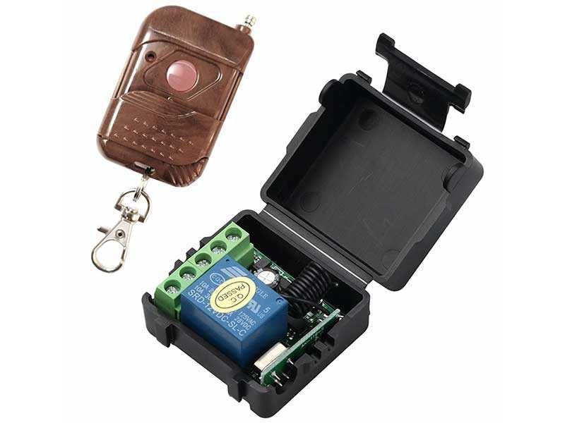 Telecomanda si Receptor 1 Canal 12V Receptor cu Telecomanda 1 Cale 12V