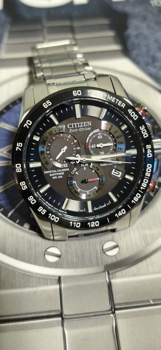 Ceas Citizen EcoDrive AT4008 51E perpetual calendar radio controlled