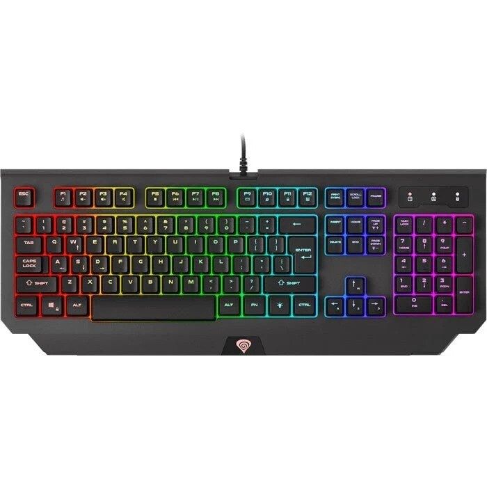 Tastatura gaming curcubeu Genesis