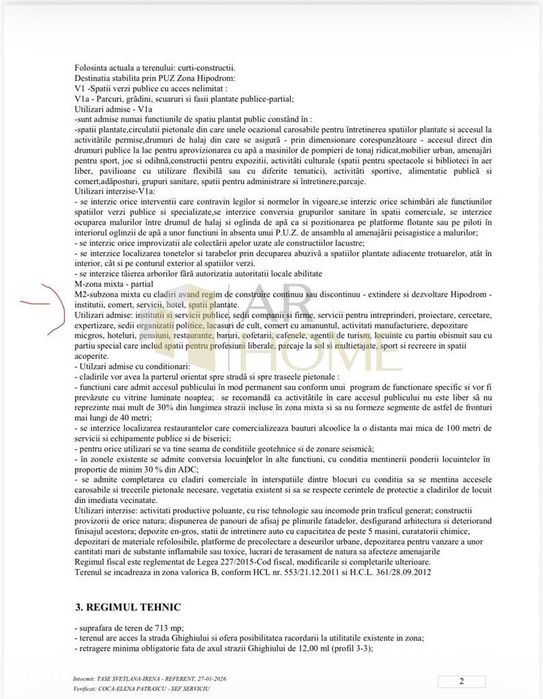 Teren intravilan 713m2 , Ploiesti , zona UPG