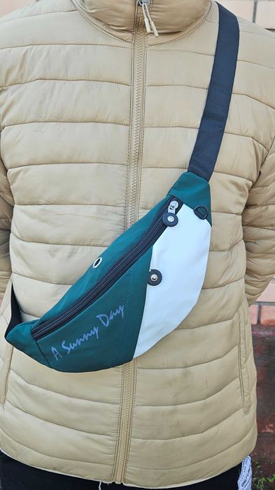 Женская сумка через плечо , бананка , поясная сумка