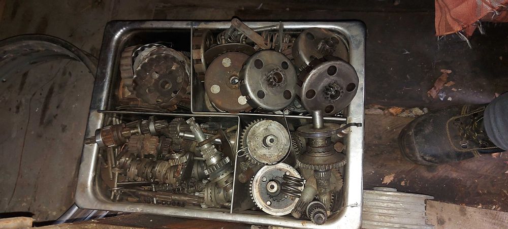 Детали ретро мопедов СССР