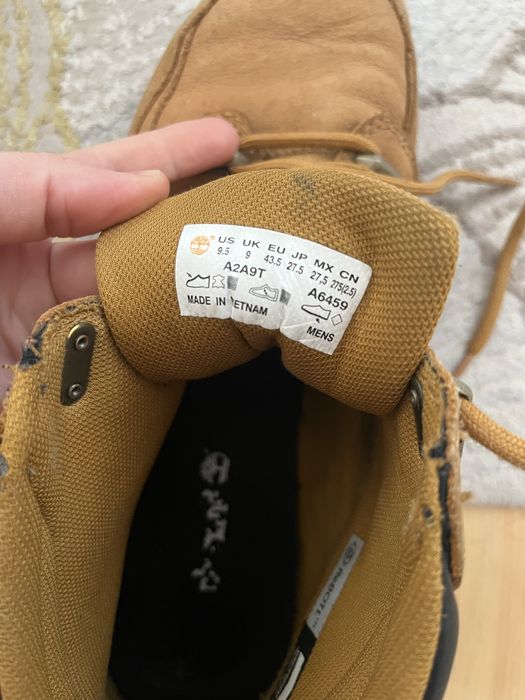 Мъжки оригинални боти Timberland естествена кожа