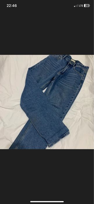 Джинсовые брюки бойфренд