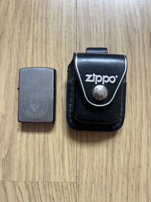 Bricheta Zippo made in USA cu teacă/Ceas