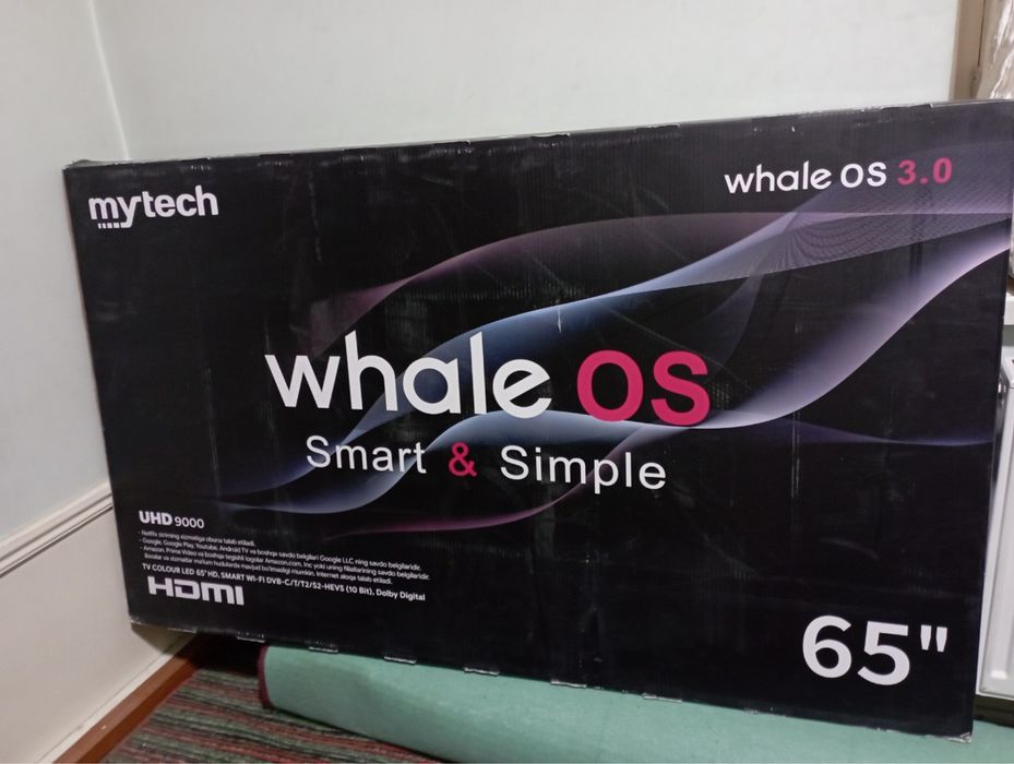 Televizor smart, 65 talim