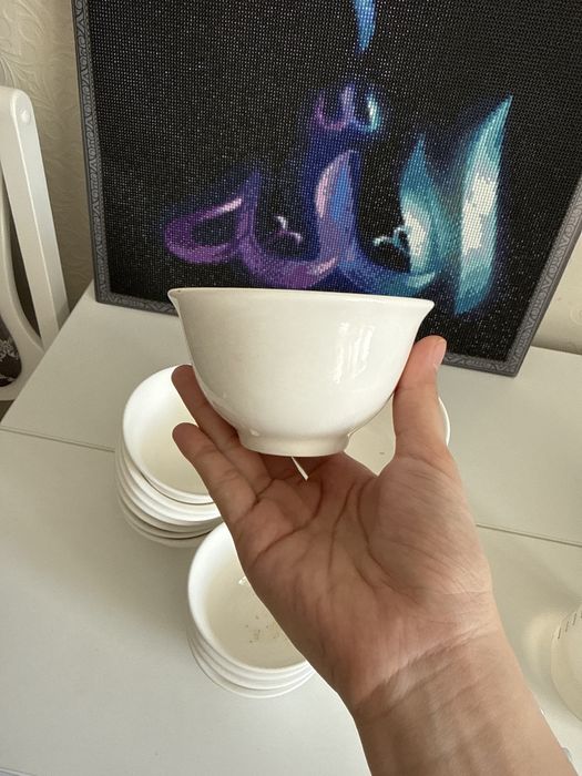 Ақ кеселер набор 20 шт