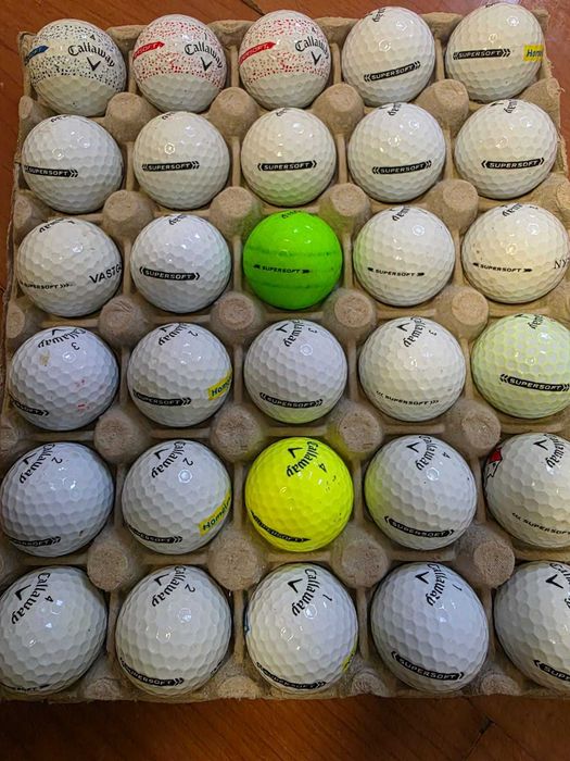 Mingi de golf Recuperate Callaway Supersoft, Clasa A